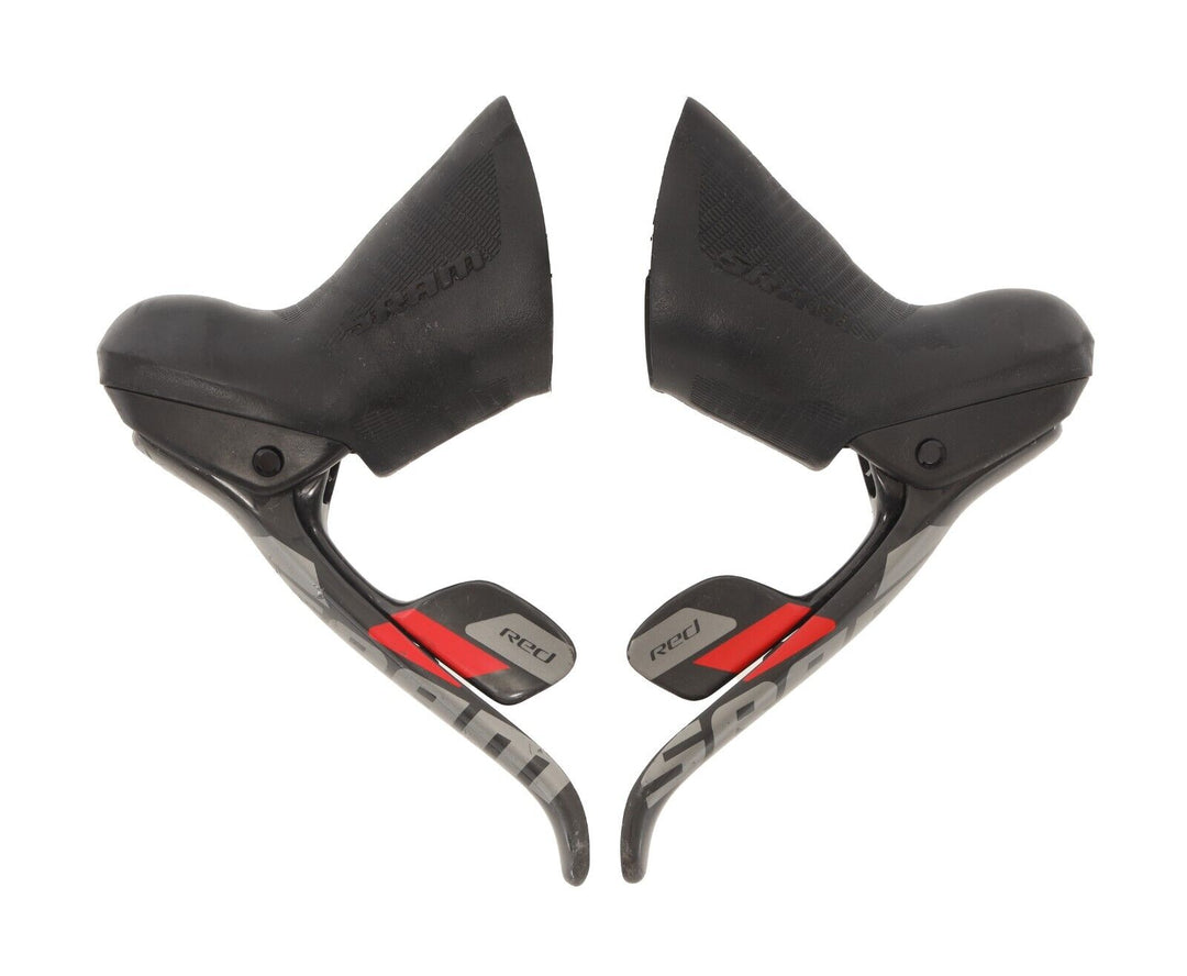 SRAM Red DoubleTap 2x 10 Speed Road Bike Shift Brake Lever Set Mechanical Rim