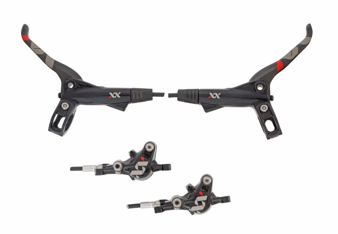 SRAM XX Avid Mountain Bike Hydraulic Disc Brake Set Levers Calipers Post Mount