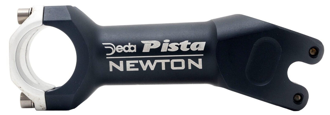 Deda Pista Newton Alloy Road Bike Stem 31.7x 100mm POB Black -23° Track Race TT