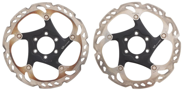 Shimano Deore XT SM-RT86-S PAIR Mountain Bike Disc Brake Rotor 160mm 6 Bolt XC