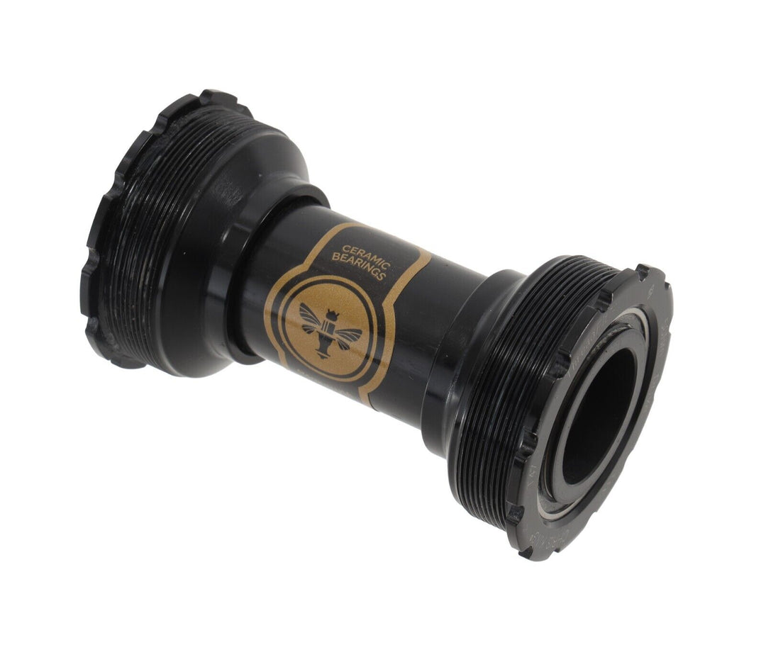 Chris King ThreadFit T47 24i Bottom Bracket Ceramic Black 86/92mm BSA 24mm Bike