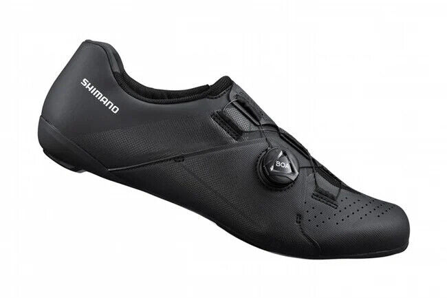 Shimano SH-RC300 Road Bike Shoes Black EU 43-45 US 8.9-10.5 Men BOA Race 3-Bolt