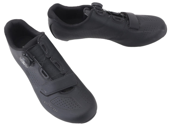 Bontrager Velocis Carbon Road Bike Shoes EU 44 US Men 11 Black BOA 3 Bolt Race