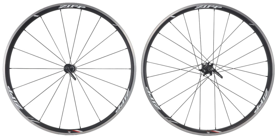 Zipp 30 Course Alloy Road Bike Wheelset Tubeless Campagnolo 9-12 Sp 700c QR Rim