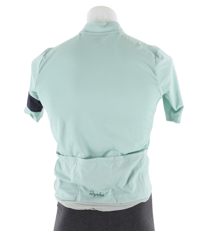 Rapha Classic Flyweight Short Sleeve Jersey Men MEDIUM Teal Road Bike Race CX