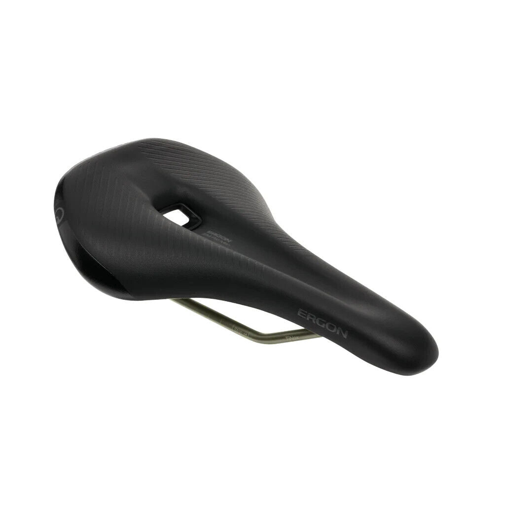 Ergon SM Pro Men Saddle Small/Medium 140mm 7x 7mm TiNox Road Gravel MTB CX Bike