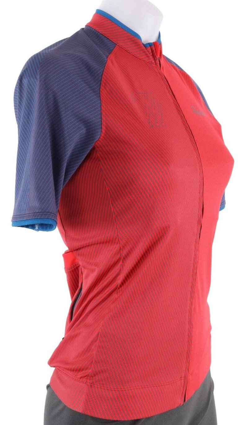 Rapha Women's 100 Short Sleeve Jersey SMALL Red Road Bike Gravel Cycling CX Race