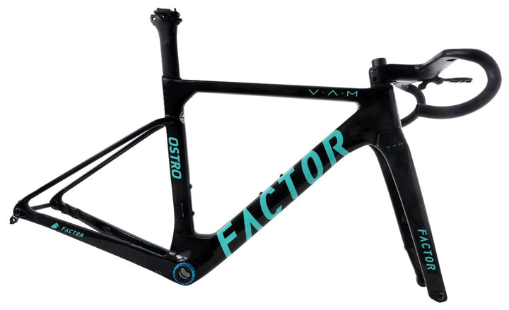 Factor OSTRO VAM Carbon Aero Disc Road Bike Frameset 49cm Module Blue/Black 2022