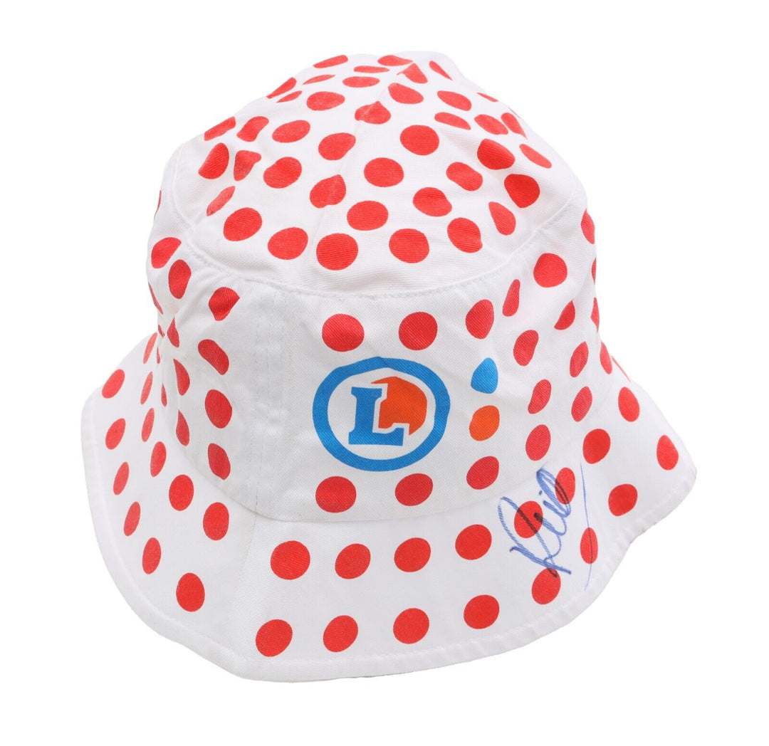 2024 TdF Polka Dot King of the Mtn Bucket Hat Richard Carapaz Signature EF Team