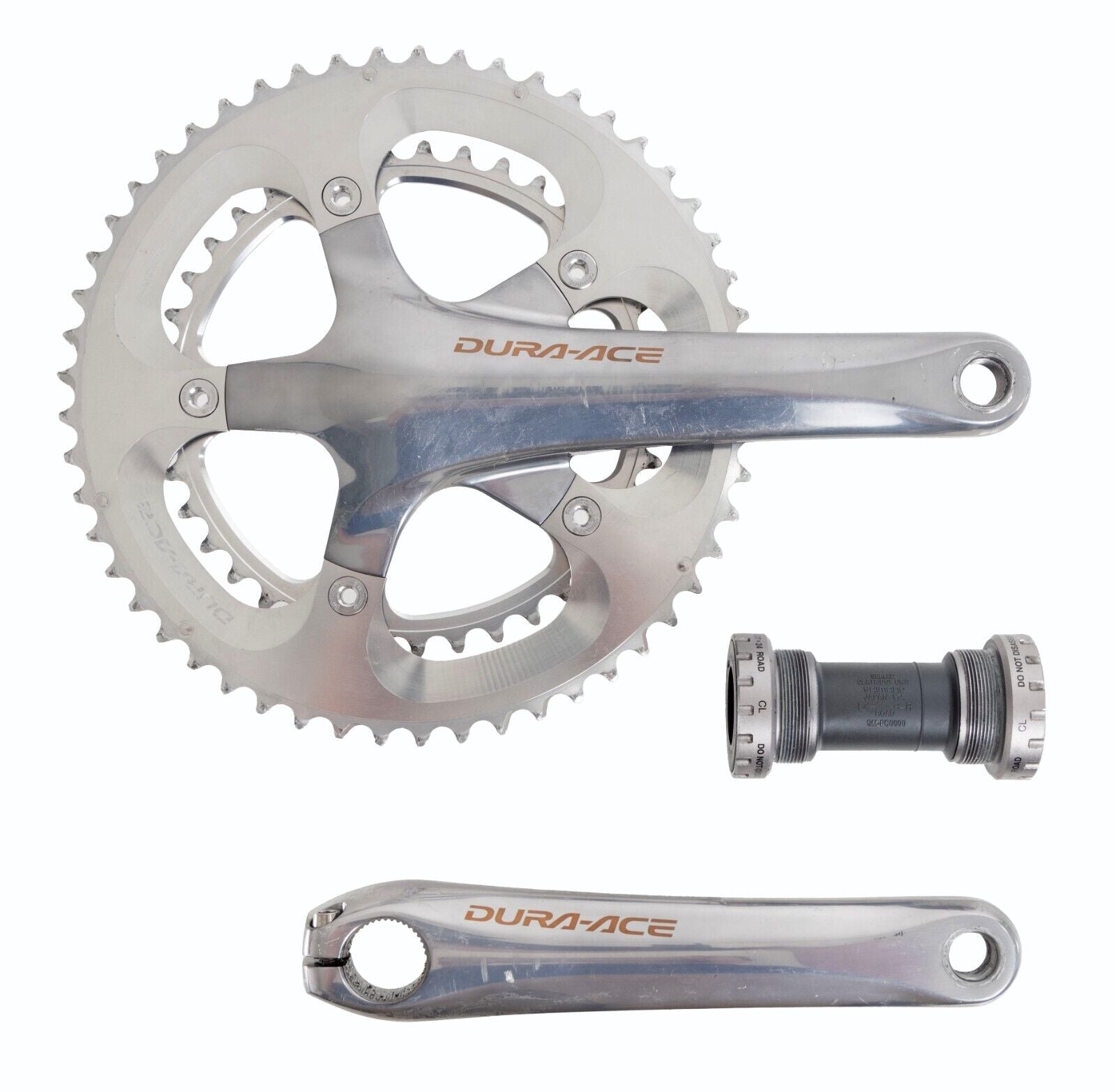 Shimano Dura-Ace FC-7800 Road Bike Crankset 172.5mm 53/39T 130 BCD w/ –  buythemojo