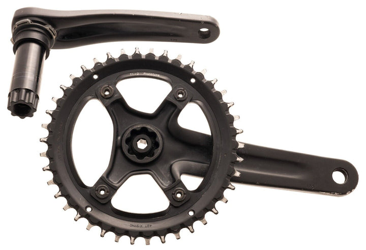 SRAM S-390 S-Series Alloy Crankset 175mm 42T BB30 1x 11 Speed Road Bike Gravel