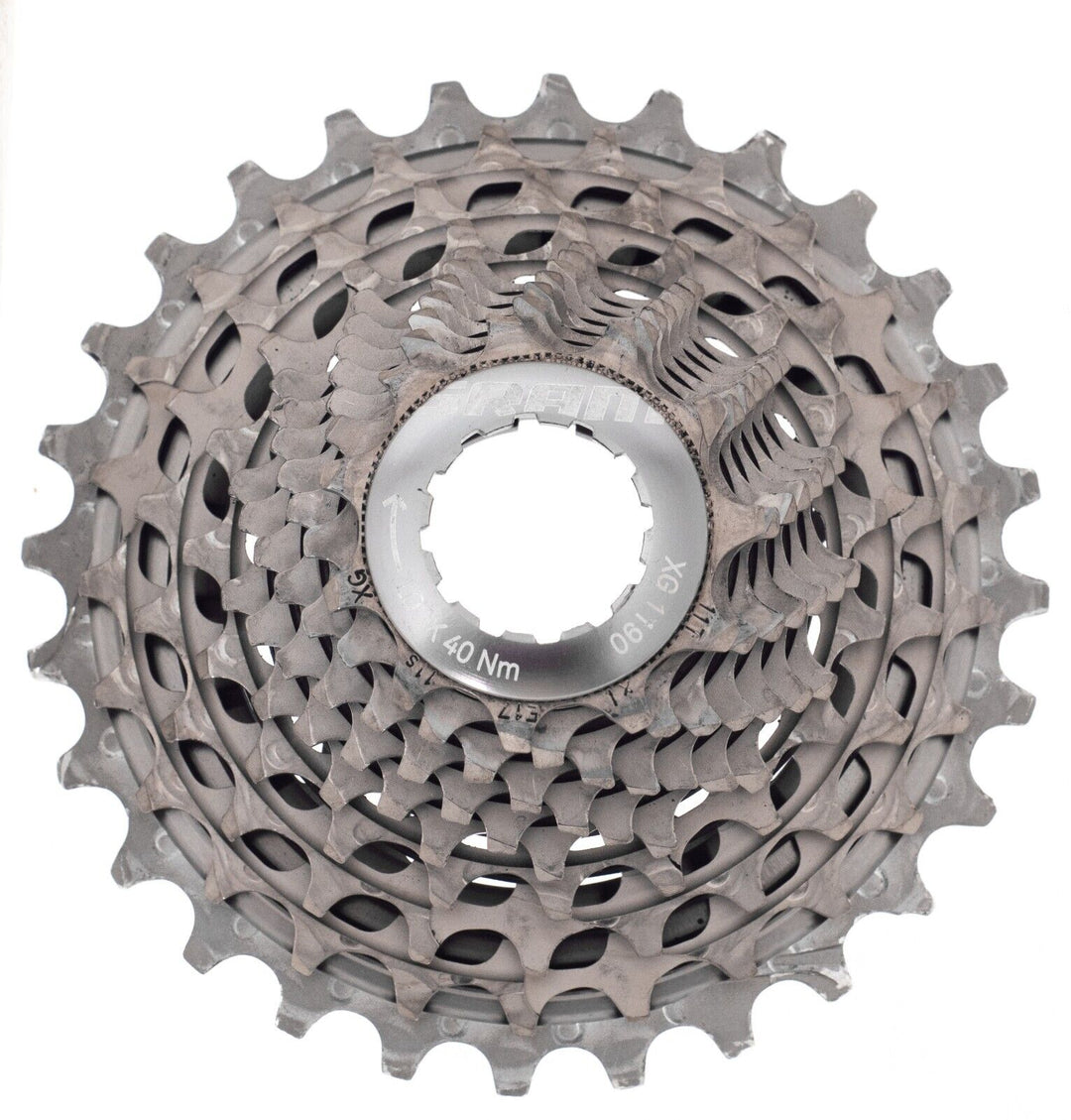 SRAM Red XG1190 11 Speed Road Bike Cassette 11-28T X-Glide Dome Race TT Gravel