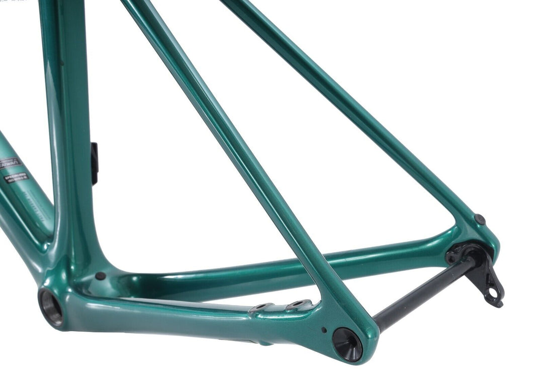 Specialized Roubaix SL8 Pro Carbon Disc Frameset 56cm Green All Road Bike 2024