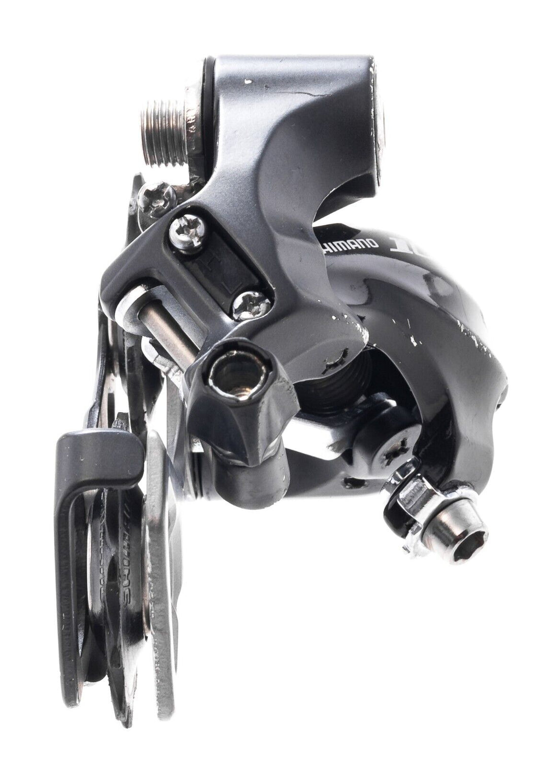 Shimano 105 RD-5701 10 Speed Road Bike Rear Derailleur Short Cage Tri Black 5700