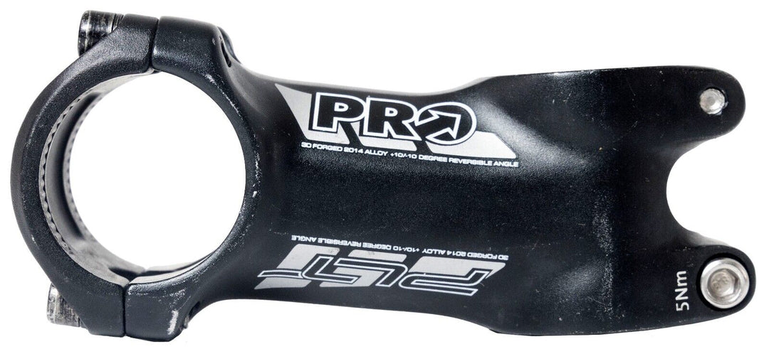 PRO PLT Alloy Bike Stem 31.8 x 70mm 10º 3D Forged Black Road Mountain Gravel MTB