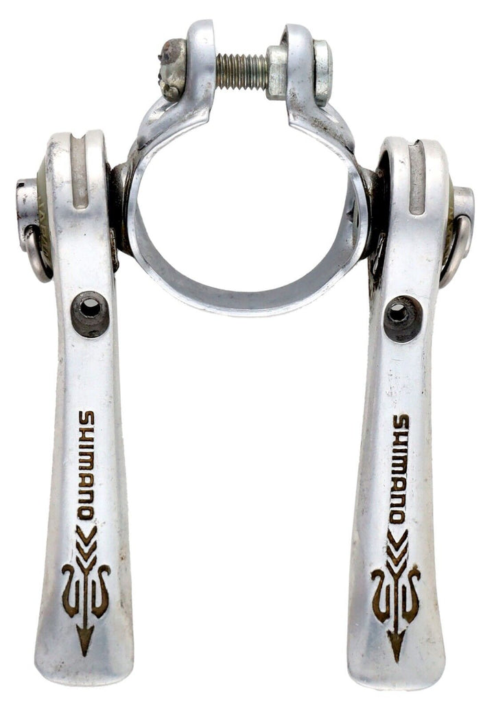 Shimano 105 Golden Arrow SL-A105 Road Bike Downtube Shifter Set Clamp On Vintage