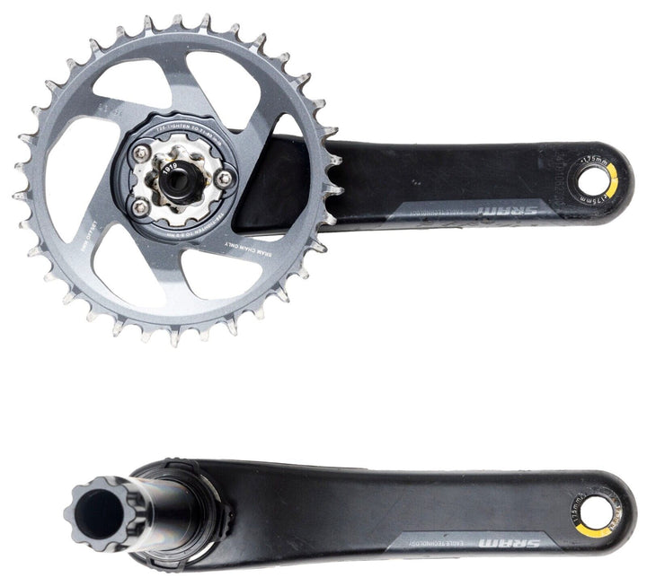 SRAM XX1 SL Eagle Carbon Crankset 34T 175mm DUB Ai Mountain Bike 12s 3-Bolt 6mm