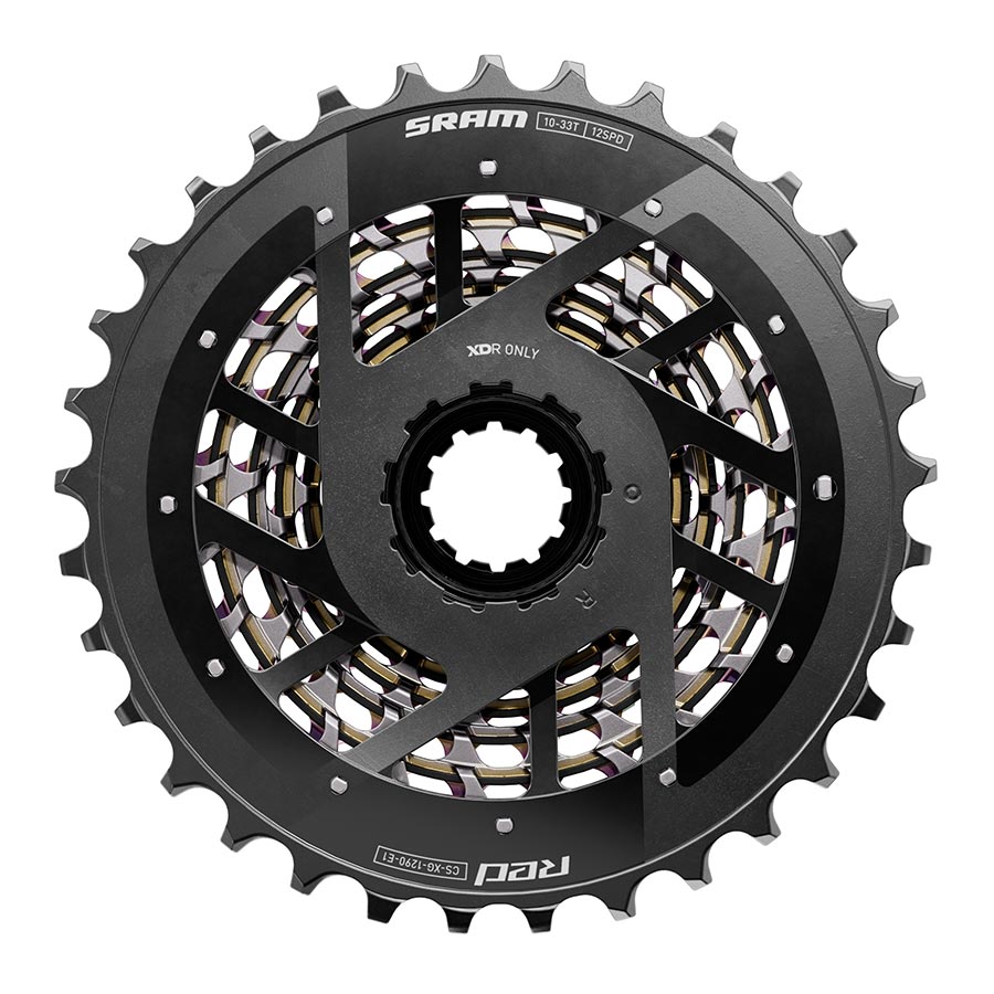 SRAM, XG-1290 E1, Cassette, Silver, Speed: 12, 10-28T, XD-R