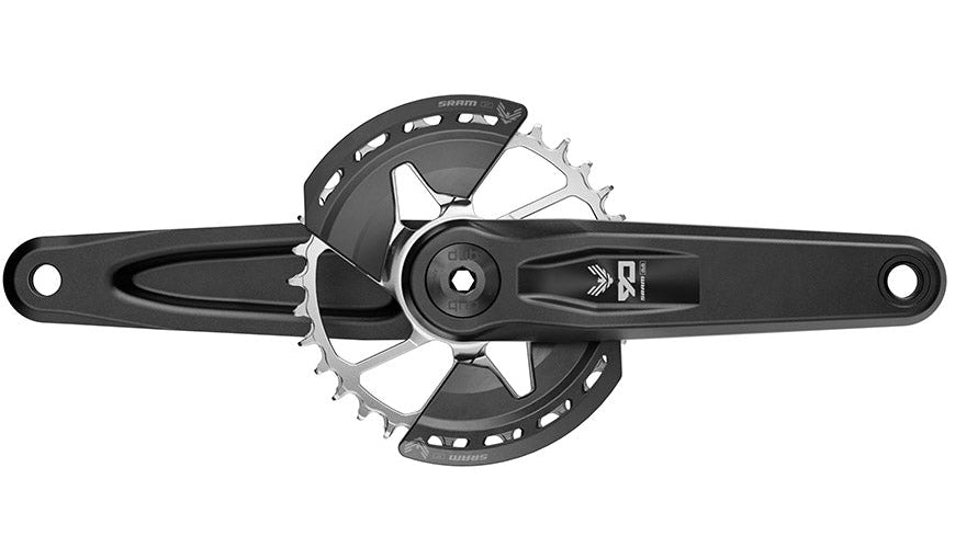 SRAM, Eagle 90 DUB, Crankset, Speed: 12, Spindle: 28.99mm, BCD: Direct Mount, 32, DUB, 170mm, Black, Boost