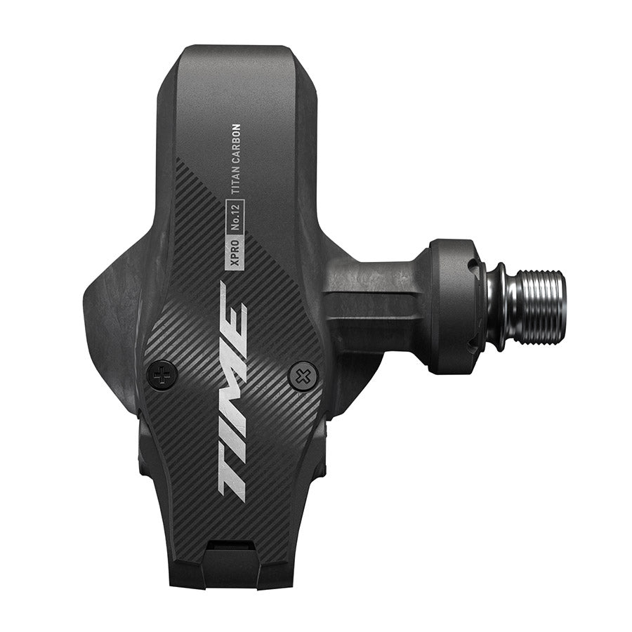 TIME, XPRO 12 C1 51mm, Pedals, Body: Carbon, Spindle: Titanium, 9/16'', Carbon Silver, Pair