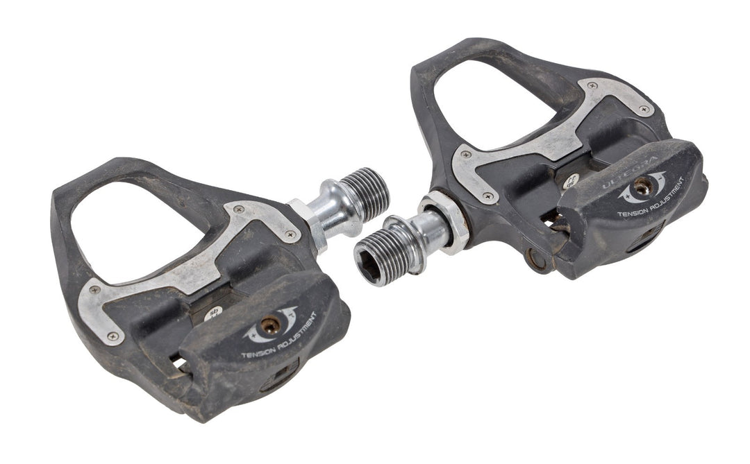 Shimano Ultegra PD-6700-C SPD-SL Carbon Clipless Pedals Road Bike 9/16" w Cleats