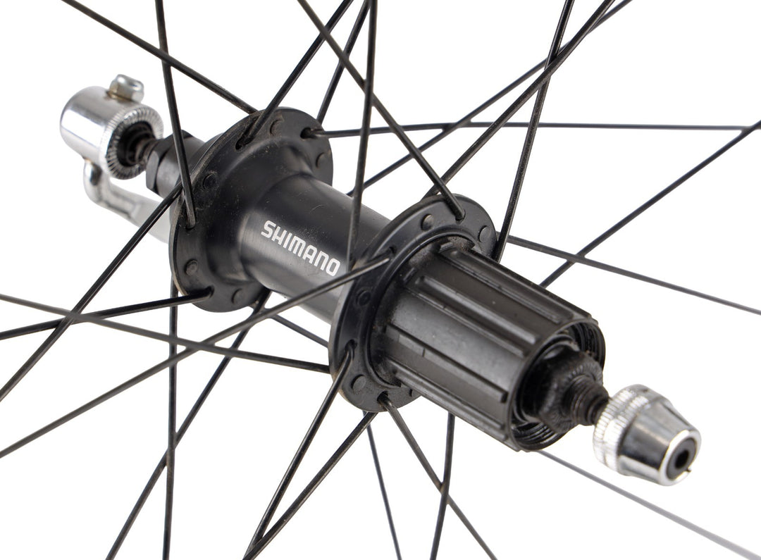 Shimano RS WH-RS010 Clincher Alloy Road Bike Wheelset 11 Sp HG 700c QR Rim Brake