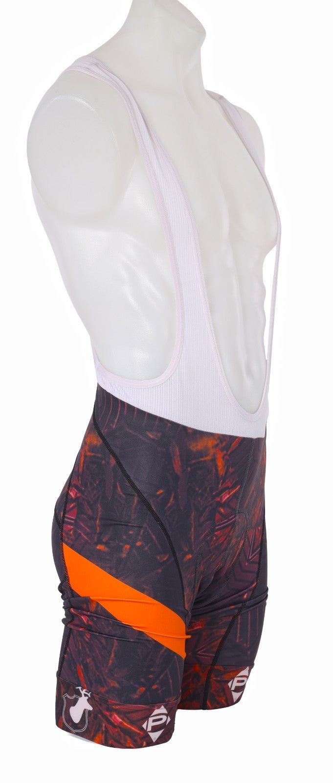 Panache Angry Bovine Deer Knife Bib Shorts Men XL CAMO Road Bike Cycling Gravel