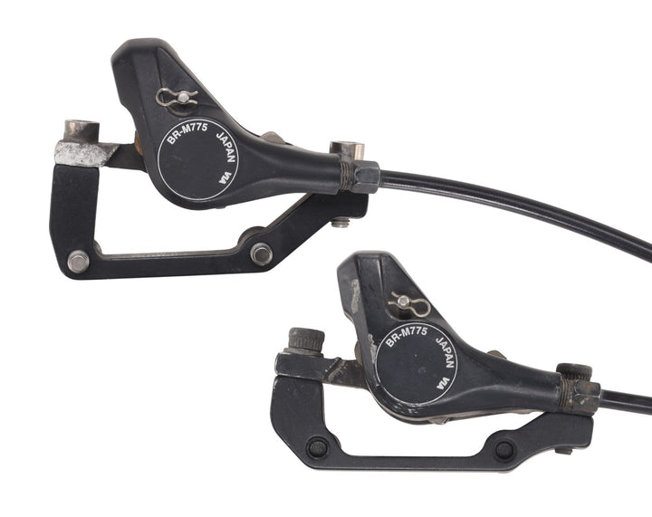 Shimano Deore XT BR/BL-M775 Mountain Bike Hydraulic Brake/Caliper Set 2-Piston