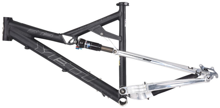 Yeti 575 AS-R Long Travel Alloy Mountain Bike Frameset 26" MEDIUM Black Fox 2007