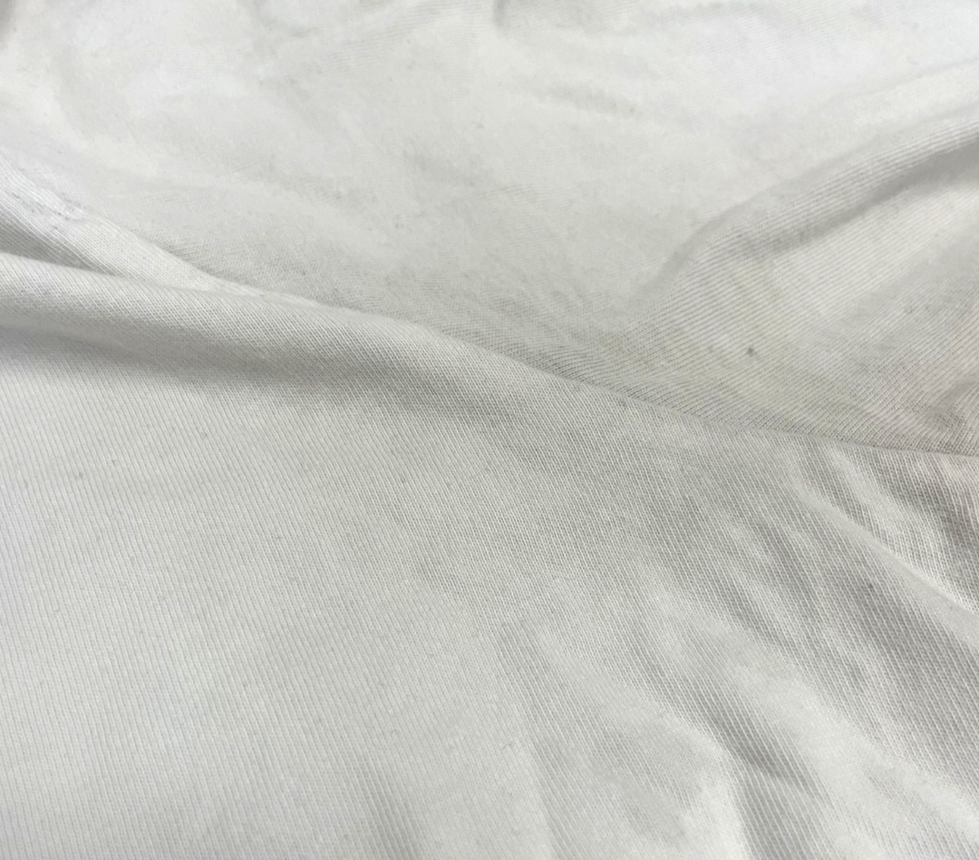 Rapha EF Education Cannondale Pro Cycling Long Slv Cotton Shirt Men LARGE White