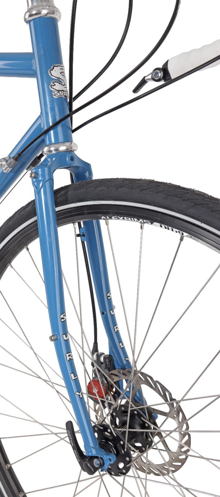 Surly Disc Trucker 3x 10 Sp Touring Bike 56cm BLUE 4130 Dura-Ace XT Sugino 2017
