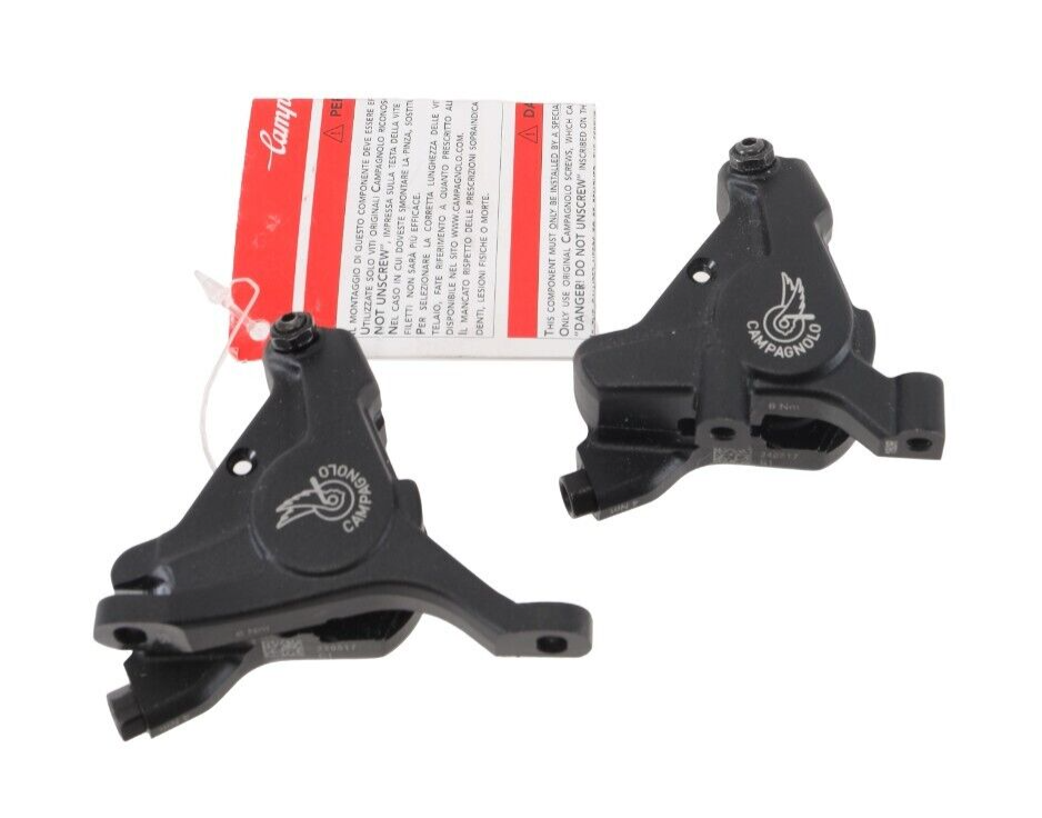 Campagnolo Road Flat Mount Hydraulic Disc Brake Caliper SET F/R for 160mm Rotors