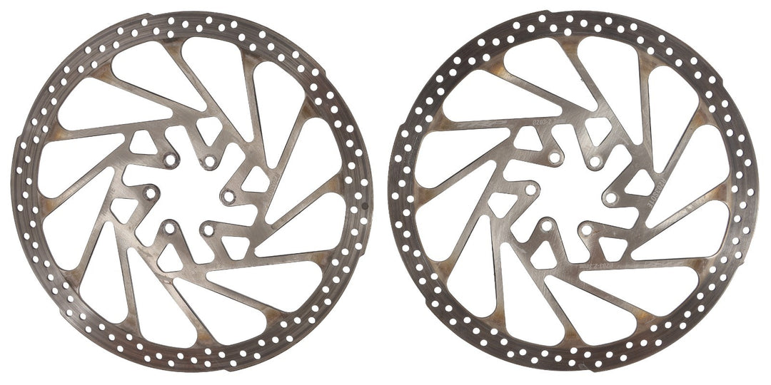 TRP RS01E Mountain Bike 203mm Disc Brake Rotor SET 6-Bolt One-Piece XC
