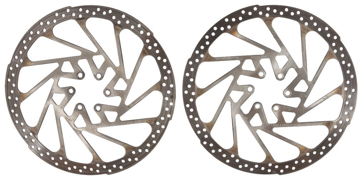 TRP RS01E Mountain Bike 203mm Disc Brake Rotor SET 6-Bolt One-Piece XC