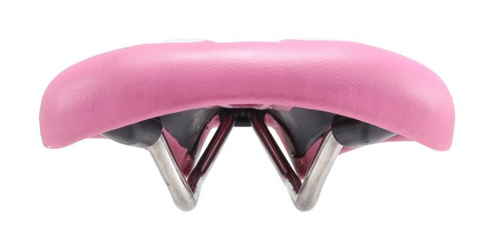 Cobb Cycling SHC Road Bike Saddle 127mm 7 x 7mm Titanium Rails Pink Gravel Race