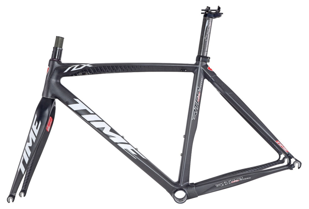 TIME NX Carbon Integral RTM Road Bike Frameset 49cm BLACK 700c QR Rim Brake 2014