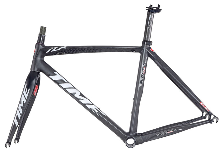 TIME NX Carbon Integral RTM Road Bike Frameset 49cm BLACK 700c QR Rim Brake 2014