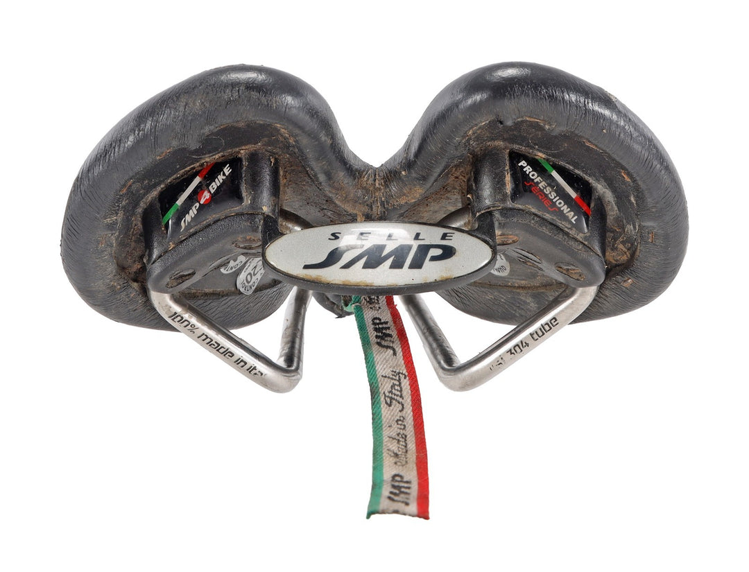 Selle SMP Dynamic Road Bike Saddle 138mm BLACK 7 x 7mm AISI Steel Cutaway Italy