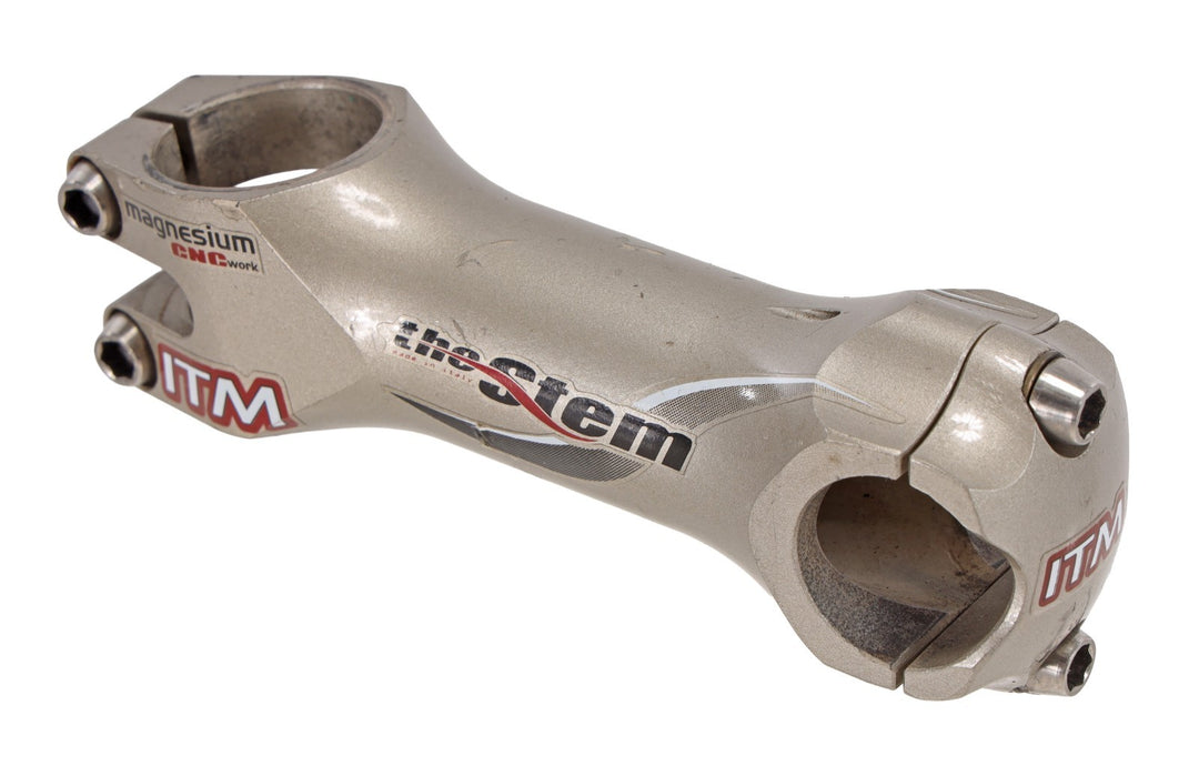 ITM the Stem Magnesium Road Bike 25.4 x 100mm 1 1/8" Titanium -20º Gravel 98g