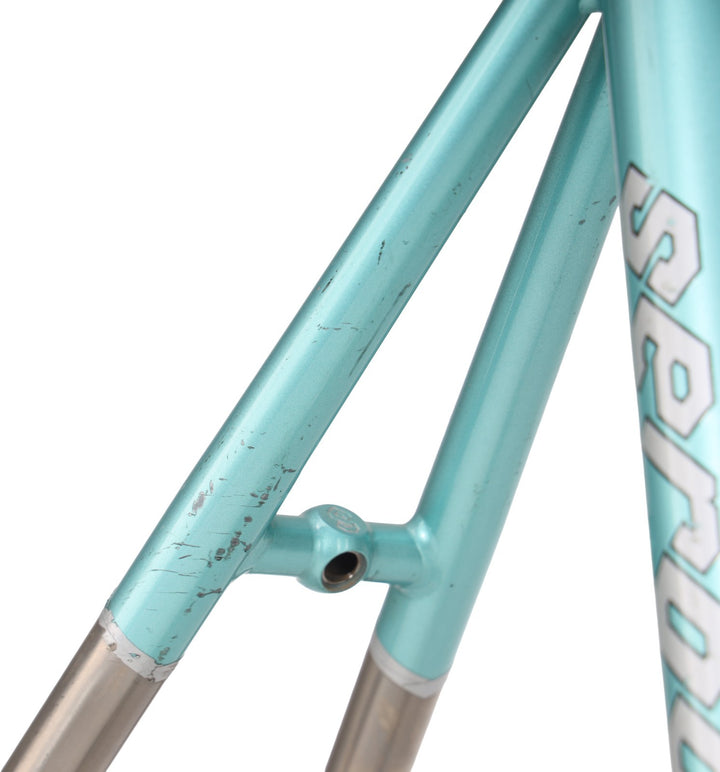 Serotta Colorado Ti CTi Road Bike Frameset XS 50cm 650c TEAL Rim QR USA Made
