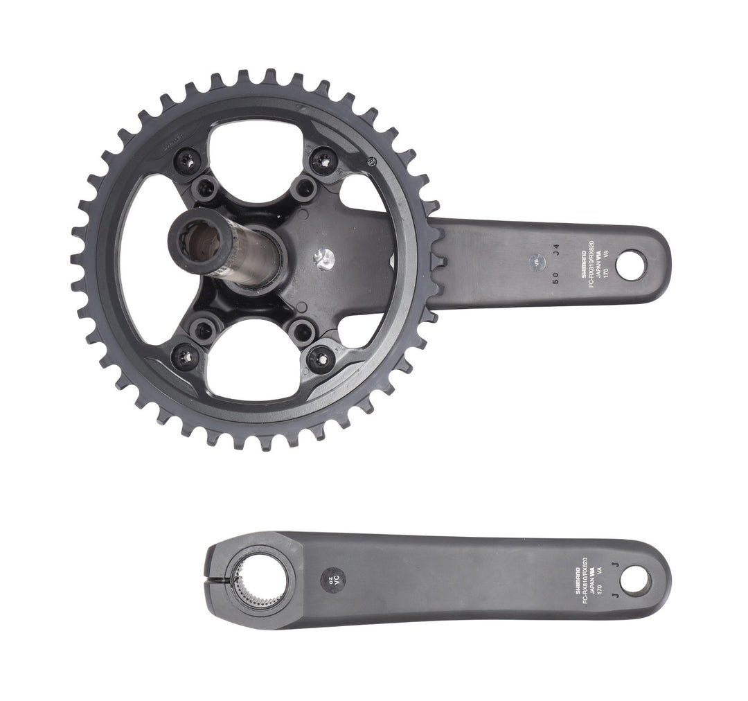 Shimano GRX FC-RX810/RX820 1x 11 Speed Gravel Bike Crankset 170mm 42T Cyclocross