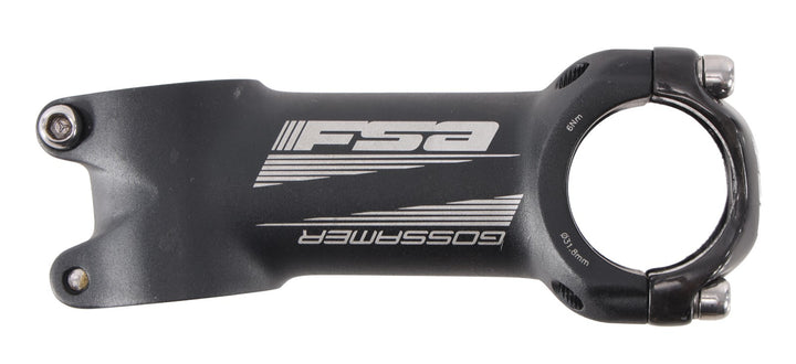 FSA Gossamer Carbon Alloy Road Bike Stem 31.8 x 90mm 6° Black Gravel CX MTB Race