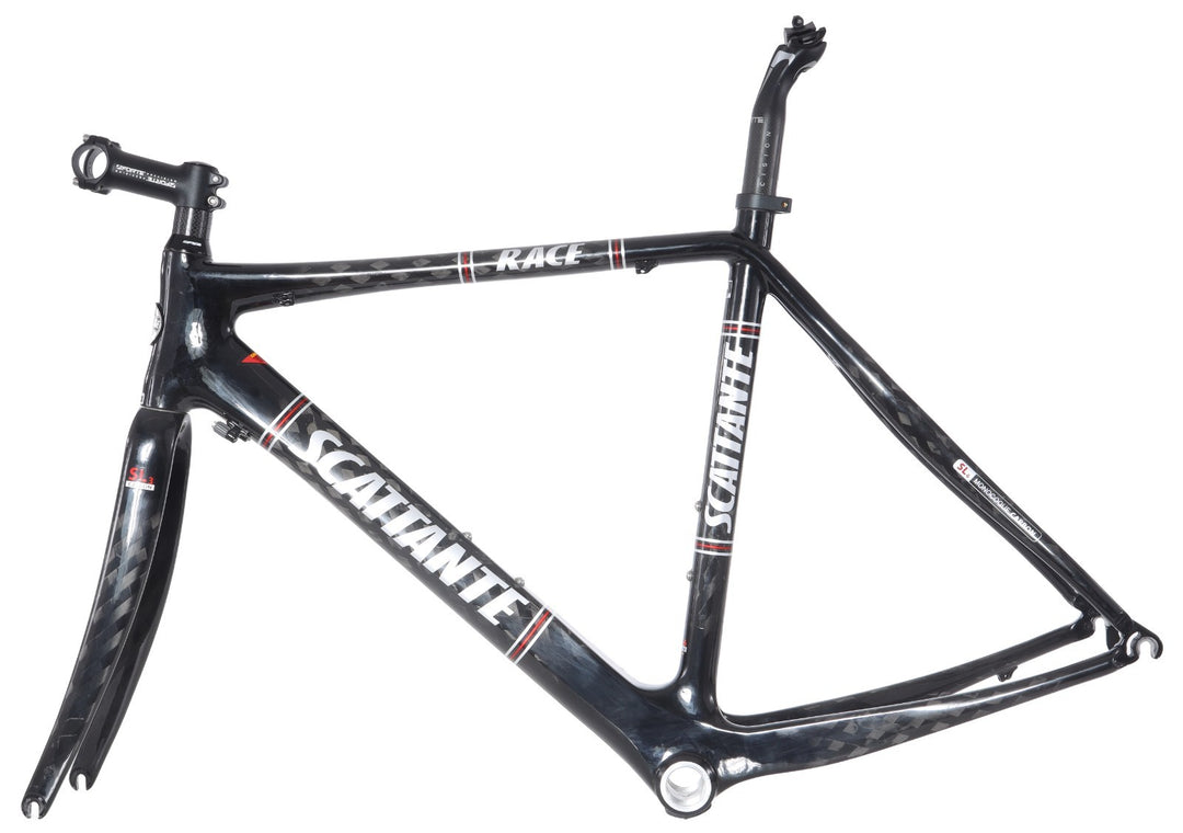 Scattante SL6 Race Carbon Road Bike Frameset MED 53cm BLACK 700c Rim Brake 2008