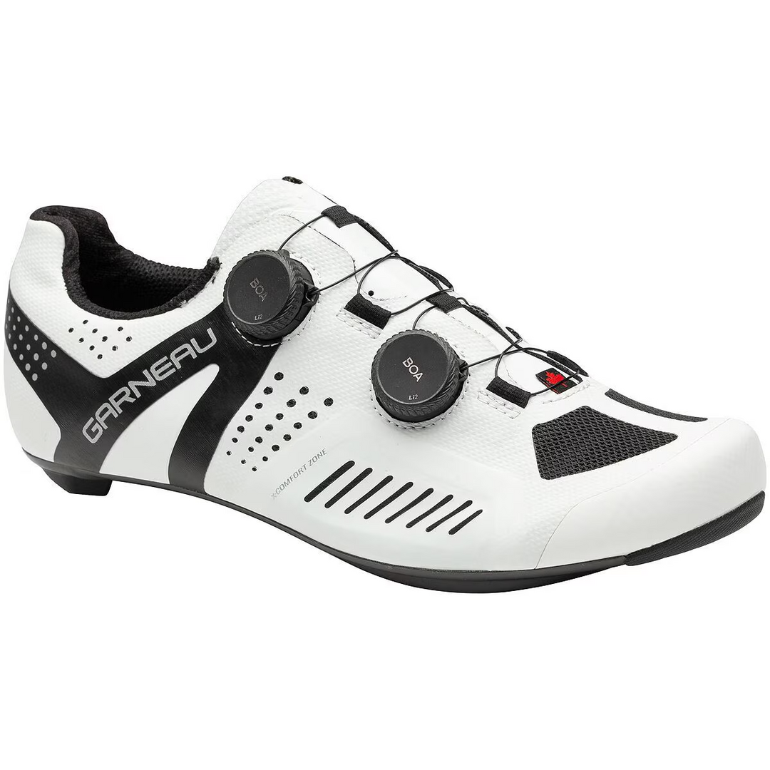 Louis Garneau Course Air Lite XZ Carbon Road Bike Shoes EU 43.5 US Men 9.75 WHTE