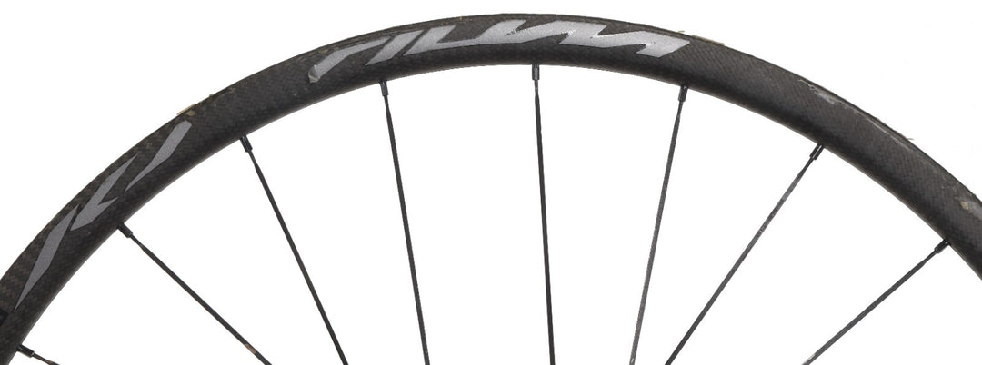 Mavic Ksyrium Pro Carbon SL Road Bike Tubular FRONT Wheel Disc 15mm CX FOR PARTS