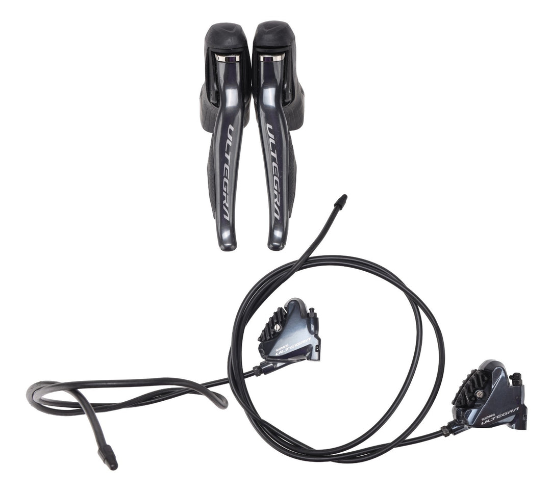 Shimano Ultegra Di2 ST-R8070 2 x 11 Speed Road Bike Shift Brake Set w/ Calipers