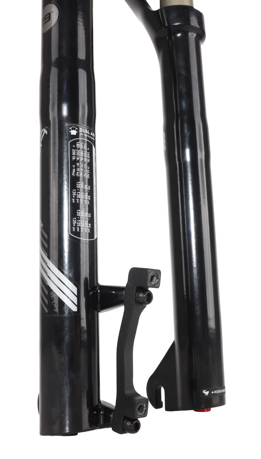RockShox Reba SL 29" Mtn Bike Dual Air Fork 80mm Travel 1-1/8" Remote QR Disc XC