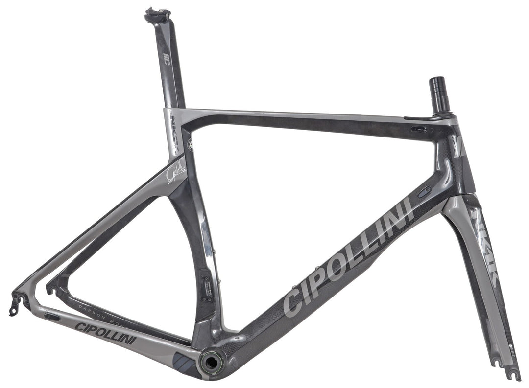 Cipollini NK1K Carbon Road Bike Frameset XL Anthracite QR Rim Direct Mount
