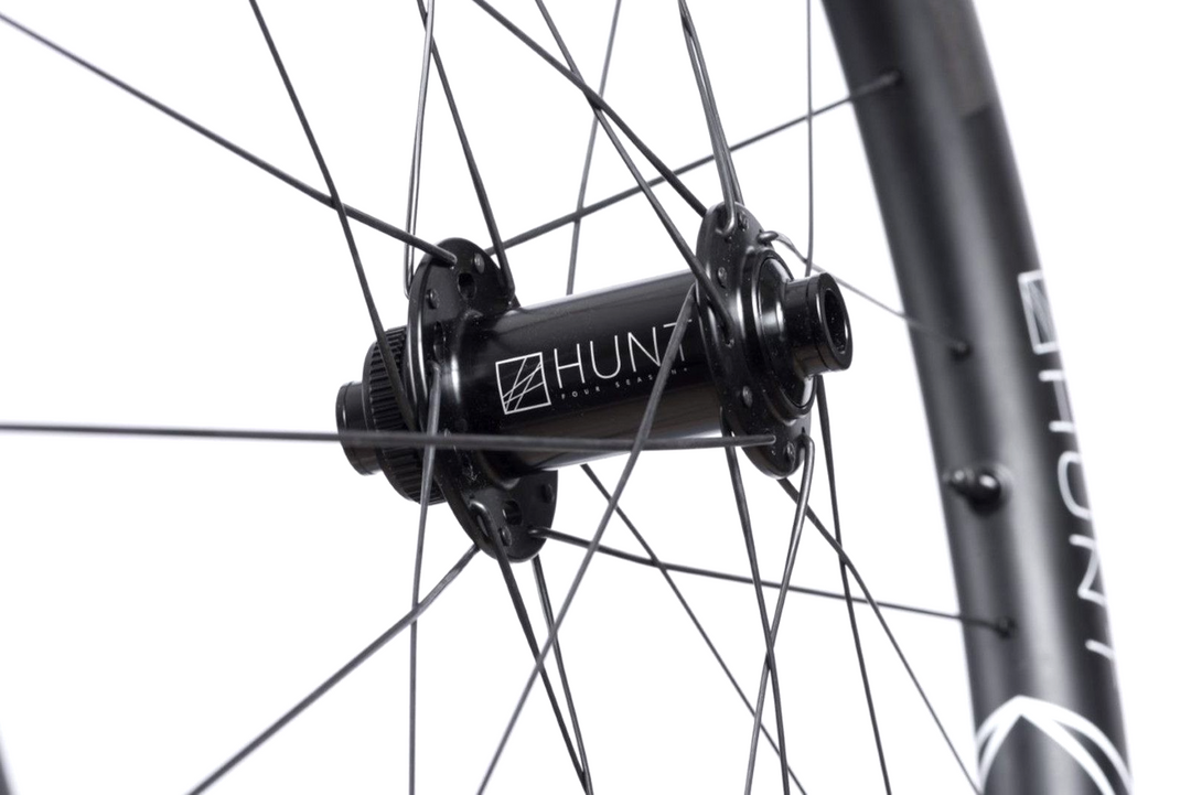 HUNT 42 Limitless Gravel Carbon CL Disc Tubeless 12x 100 FRONT Wheel 700c CX