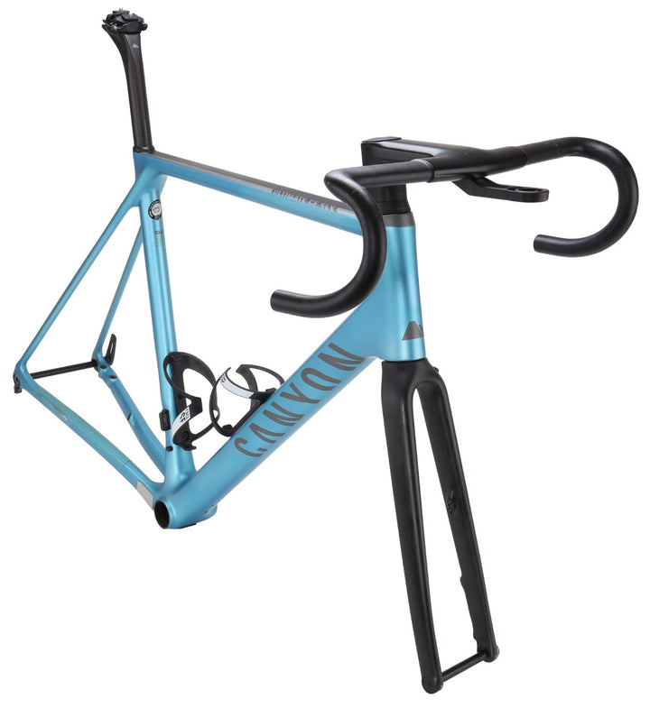 Canyon Ultimate CF SLX Carbon Disc Road Framset LG BLUE 700c 2018 ***FOR PARTS